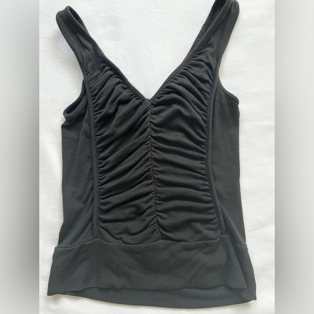 EXPRESS Ruched Zip-Up Camisole - Picture 11 of 12